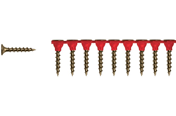 41mm needle point coarse collated screws box 1000